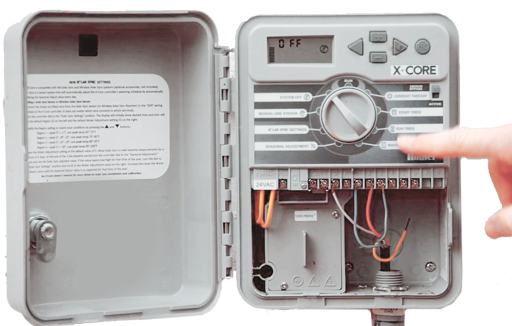 Zeigt einen Hunter XCORE in der OFF-Stellung